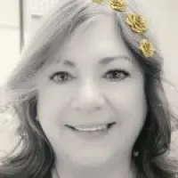 a woman with a crown