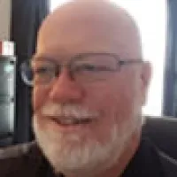 a man wearing glasses